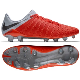 Nike Hypervenom Phantom 3 Elite Fg M AJ3805-600 fotbollsskor röd röd