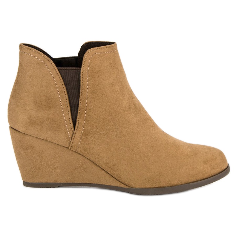 Corina Kamel kil stövlar brun