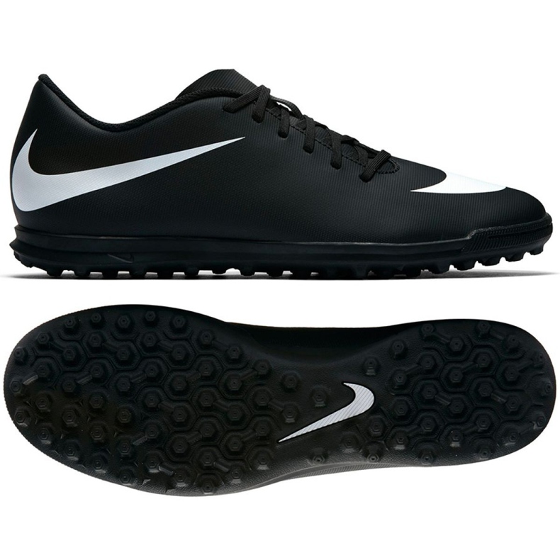 Nike BravataX Ii Tf M 844437-001 fotbollsskor mångfärgad svart