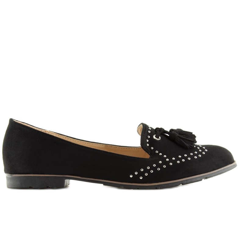 Svarta loafers för dam 22-05 Svarta