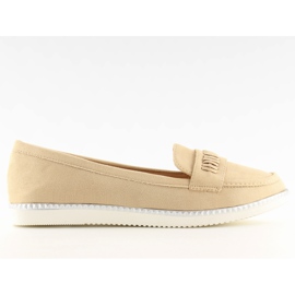 Beige loafers dam 22-07 Beige