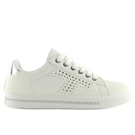 Sneakers med vita stenar BM1971 Vit