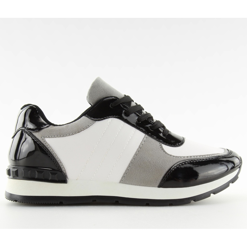 Damsportskor svart och vit G-84 Svart