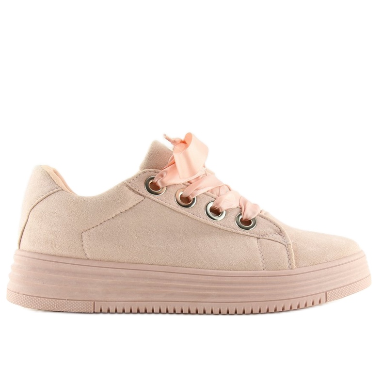 Rosa H99-23 Rosa sneakers med band