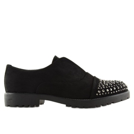Svarta loafers dekorerade tår 22-2 Svart