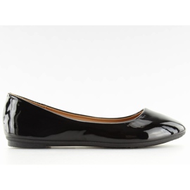 Söta svarta ballerinor för kvinnor 9988-60