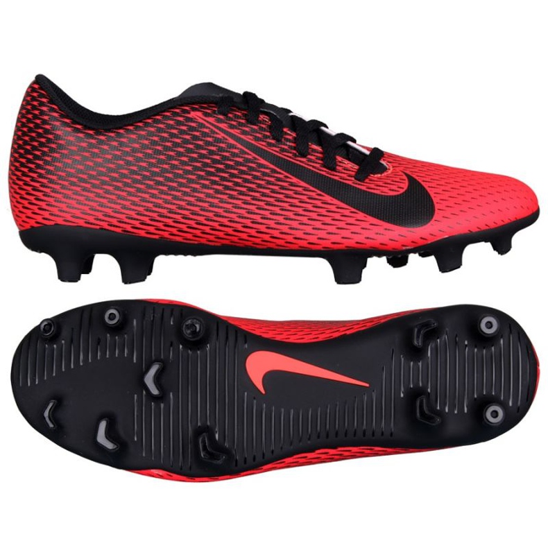 Nike Bravata II FG 844436-601 fotbollsskor röd
