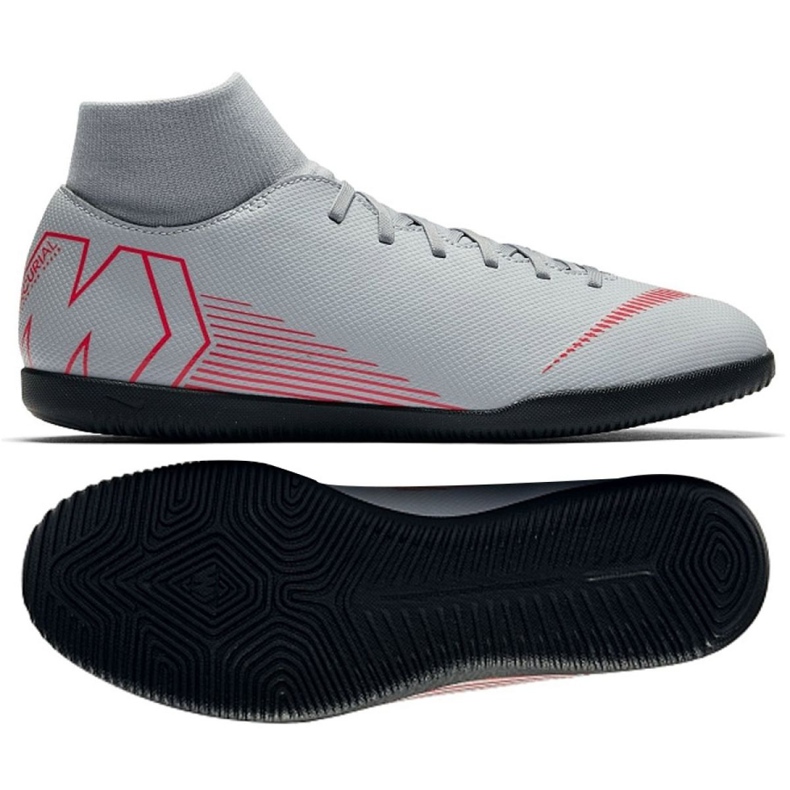 Inomhusskor Nike Mercurial Superfly 6 Club Ic M AH7371-060 mångfärgad vit