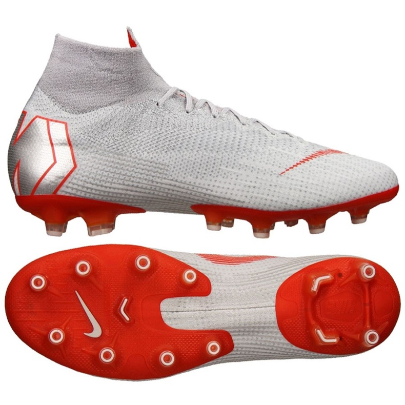 Nike Mercurial Superfly 6 Elite Ag Pro M AH7377-060 fotbollsskor vit vit