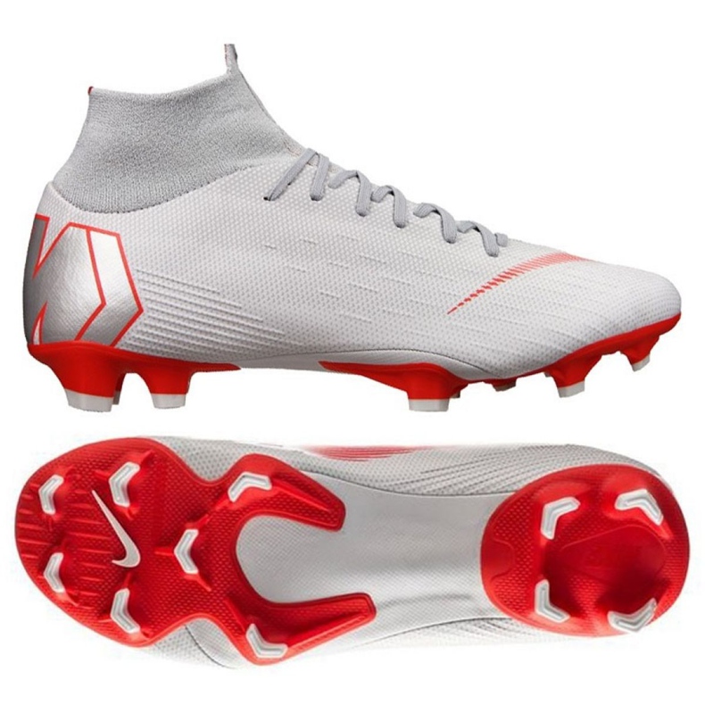 Nike Mercurial Superfly 6 Pro Fg M AH7368-060 fotbollsskor vit vit