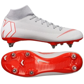 Nike Mercurial Superfly 6 Academy Sg Pro M AH7364-060 fotbollsskor mångfärgad vit