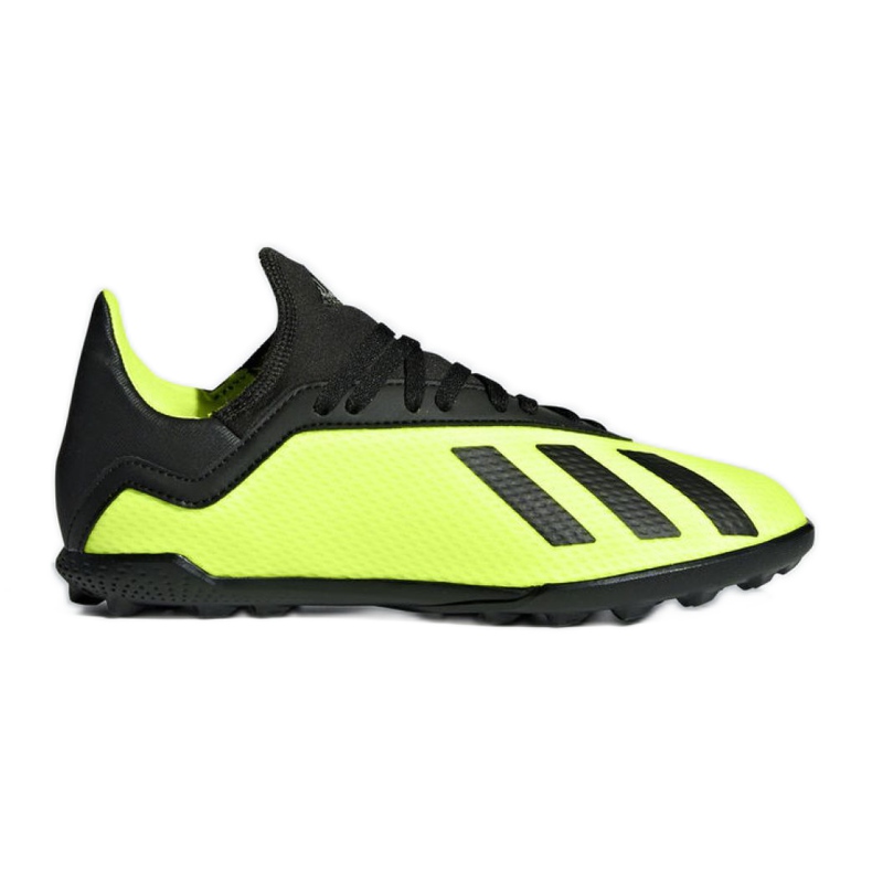 Adidas X Tango 18.3 Tf Jr DB2423 fotbollsskor mångfärgad gul