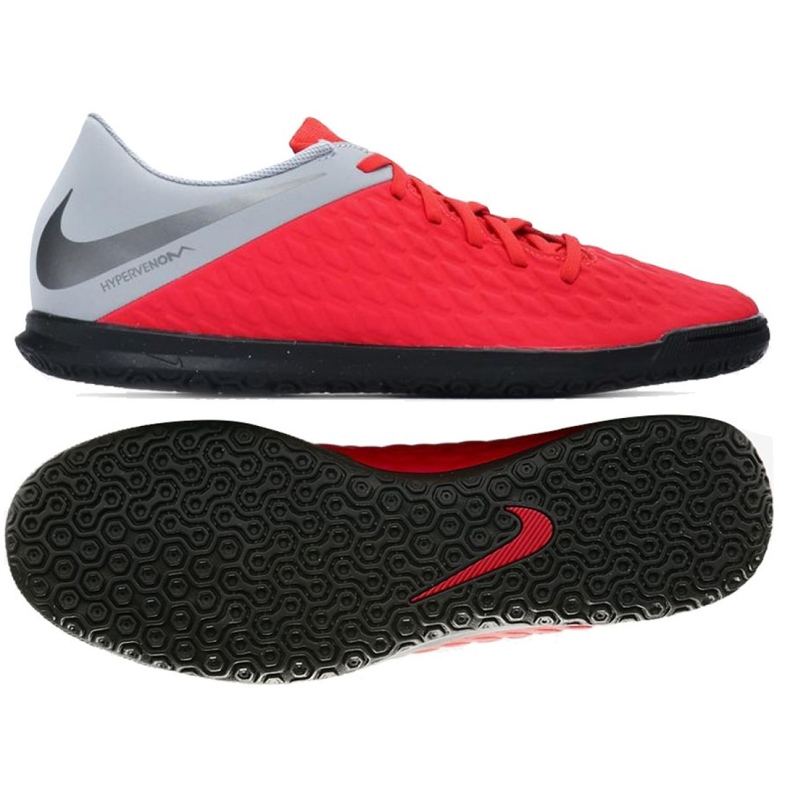 Inomhusskor Nike Hypervenom Phantomx 3 Club Ic M AJ3808-600 röd röd