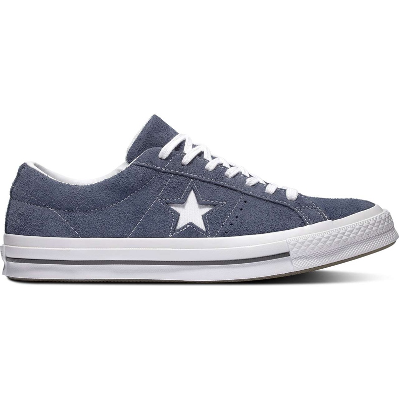 Converse One Star '74 Premium Suede Blue blå