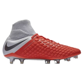 Nike Hypervenom Phantom 3 Elite Dynamic Fit Fg M AJ3803-600 fotbollsskor svart röd