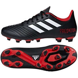 Adidas Predator 18.4 fotbollsskor svart