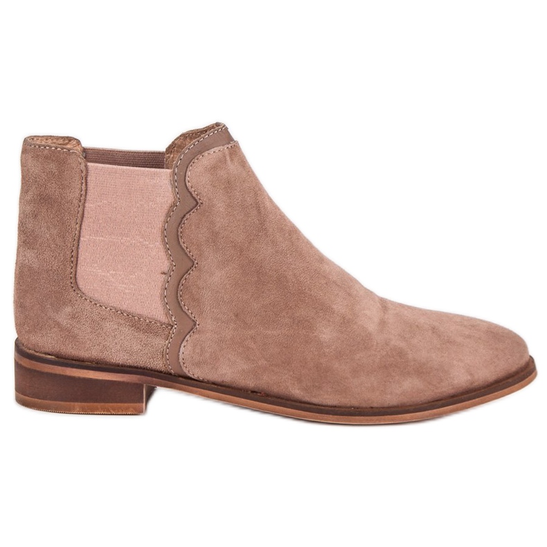 Läderstövlar Jodhpur stövlar brun