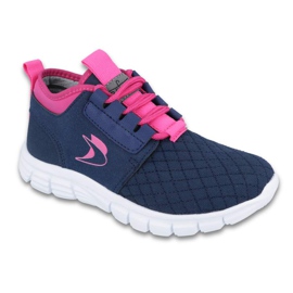 Befado barnskor upp till 23 cm 516X034 rosa marinblå