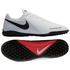 Nike Phantom Vsn Academy Tf M AO3223-060 fotbollsskor mångfärgad vit
