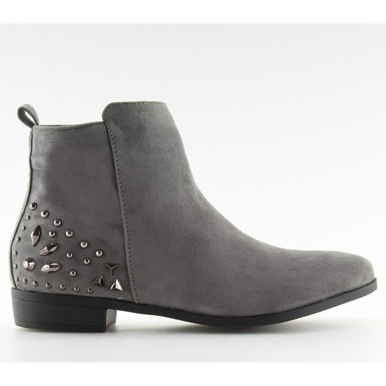 Grå Jodhpur stövlar MB188-112 grå