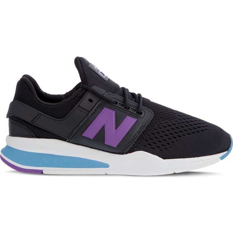 New Balance Ws247ff Tritium Pack Svart Med Kadett Blå violett