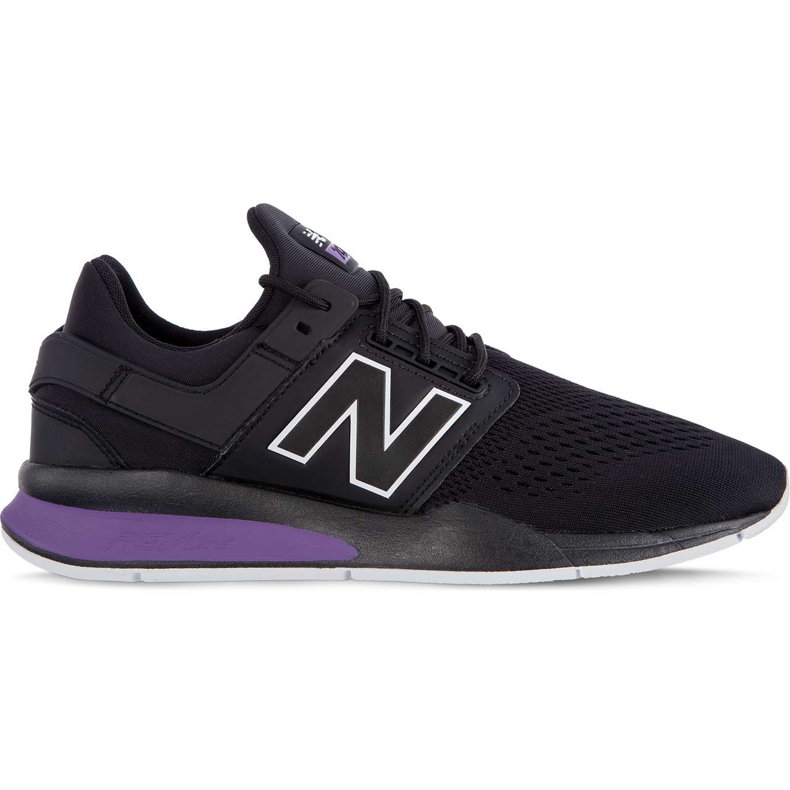 New Balance Ms247 är Tritium Pack Black med blekad violett svart