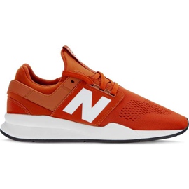 New Balance Ms247es Vintage Russet With White orange
