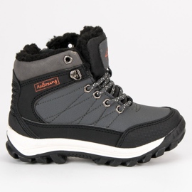 Ax Boxing Varm skor över vristen grå