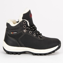 Ax Boxing Vintersko med dragkedja svart