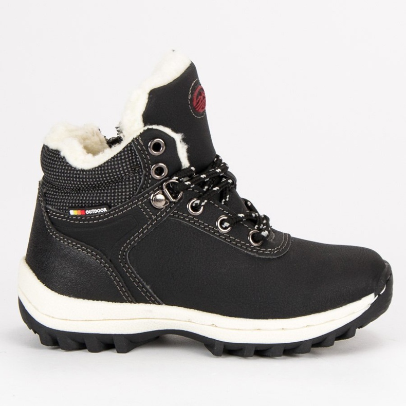 Ax Boxing Vintersko med dragkedja svart