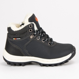 Ax Boxing Vintersko med dragkedja blå