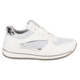 Trendiga sportskor vit