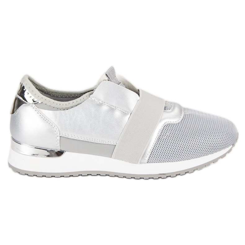 Slip-on sportskor grå