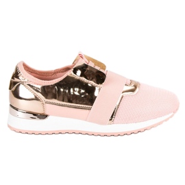Slip-on sportskor rosa