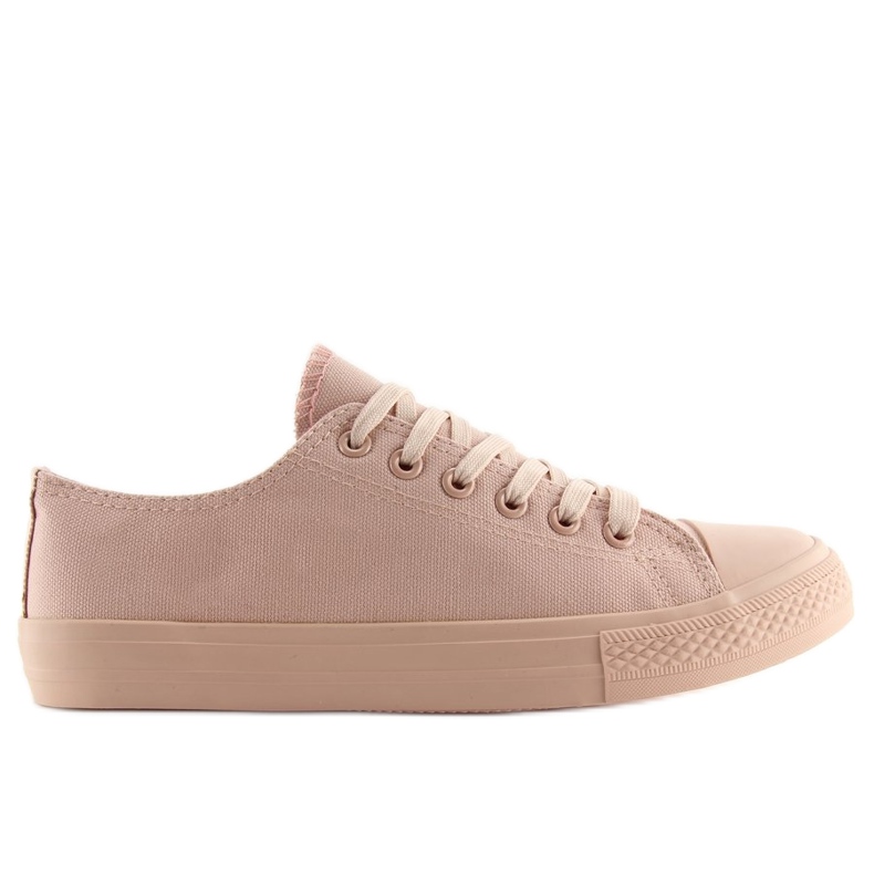 Dam sneakers monocolour pulverrosa NB176 Orangepink