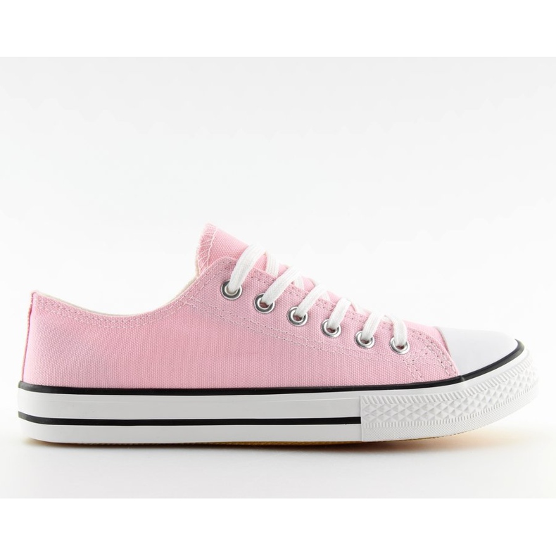 Klassiska kvinnors rosa sneakers XL03 Rosa