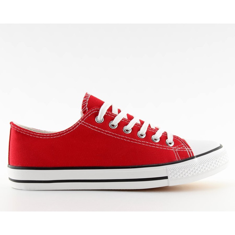Klassiska röda damsneakers XL03 Bigred