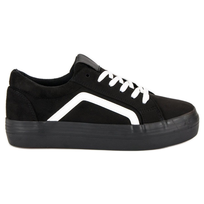 Sport Svarta mocka sneakers