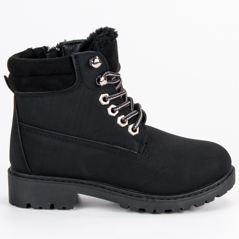 Barnens dragkedja byxor svart