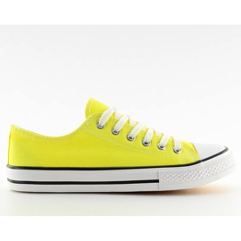 Klassiska damgula sneakers XL03 L.YELLOW