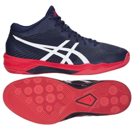 Asics Volley Elite Ff Mt M B700N-400 volleybollskor marinblå marinblå