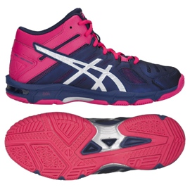 Asics Gel Beyond 5 Mt W B650N-400 volleybollskor marinblå marinblå