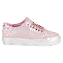 Sweet Shoes Trendiga sportskor rosa