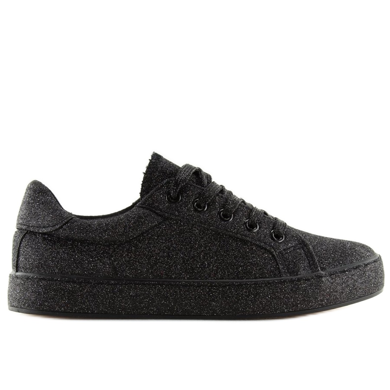 Svart opal BL142 Svarta sneakers