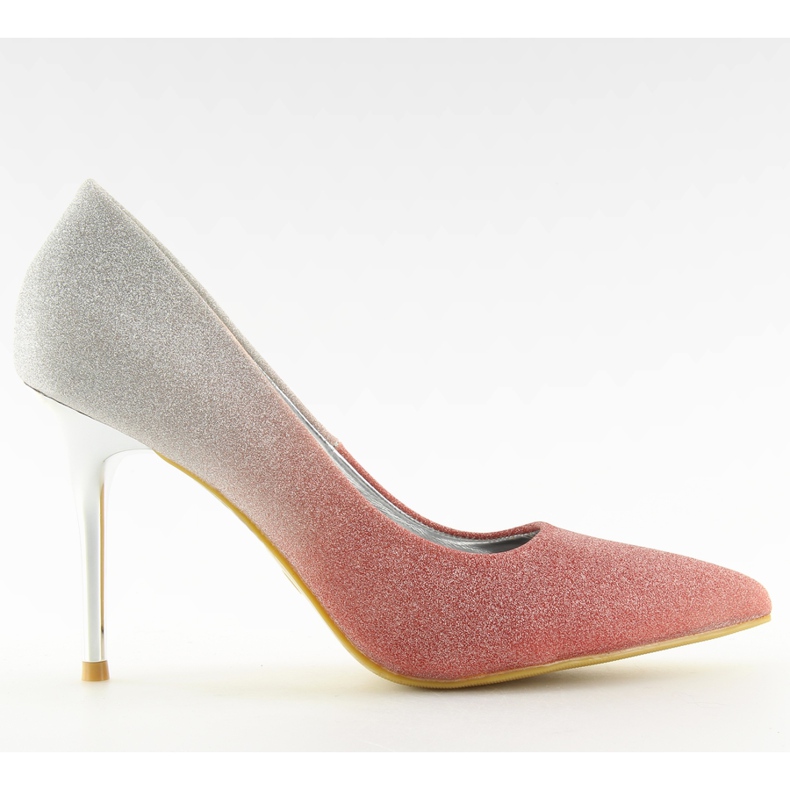 Opaliserande rosa och grå ombre