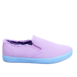 Violett damtröja NB166 Lila purpur
