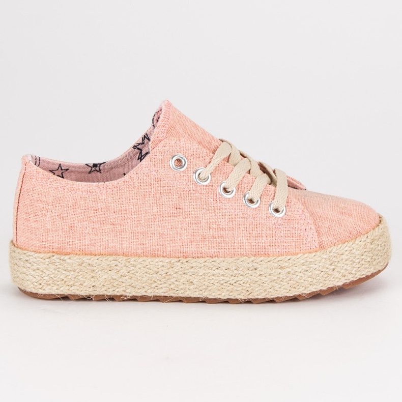 Kylie Barnskor Sneakers Espadrilles rosa
