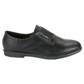 Miss Laura Svarta slip-on skor