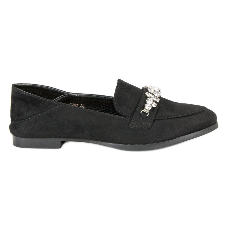 Bestelle Eleganta svarta loafers