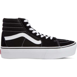 Vans Sk8 Hi Platform 2 6BT Black True White svart